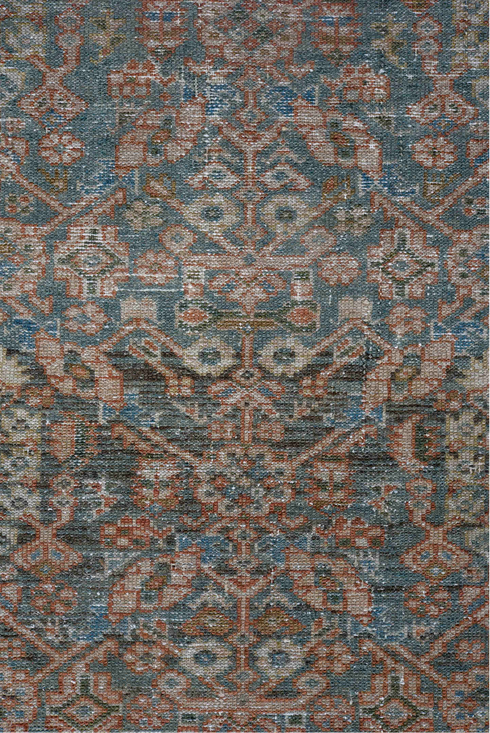 Antique Malayer Runner Rug (3' x 16')